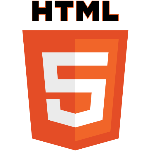 Logo HTML5 couleurs