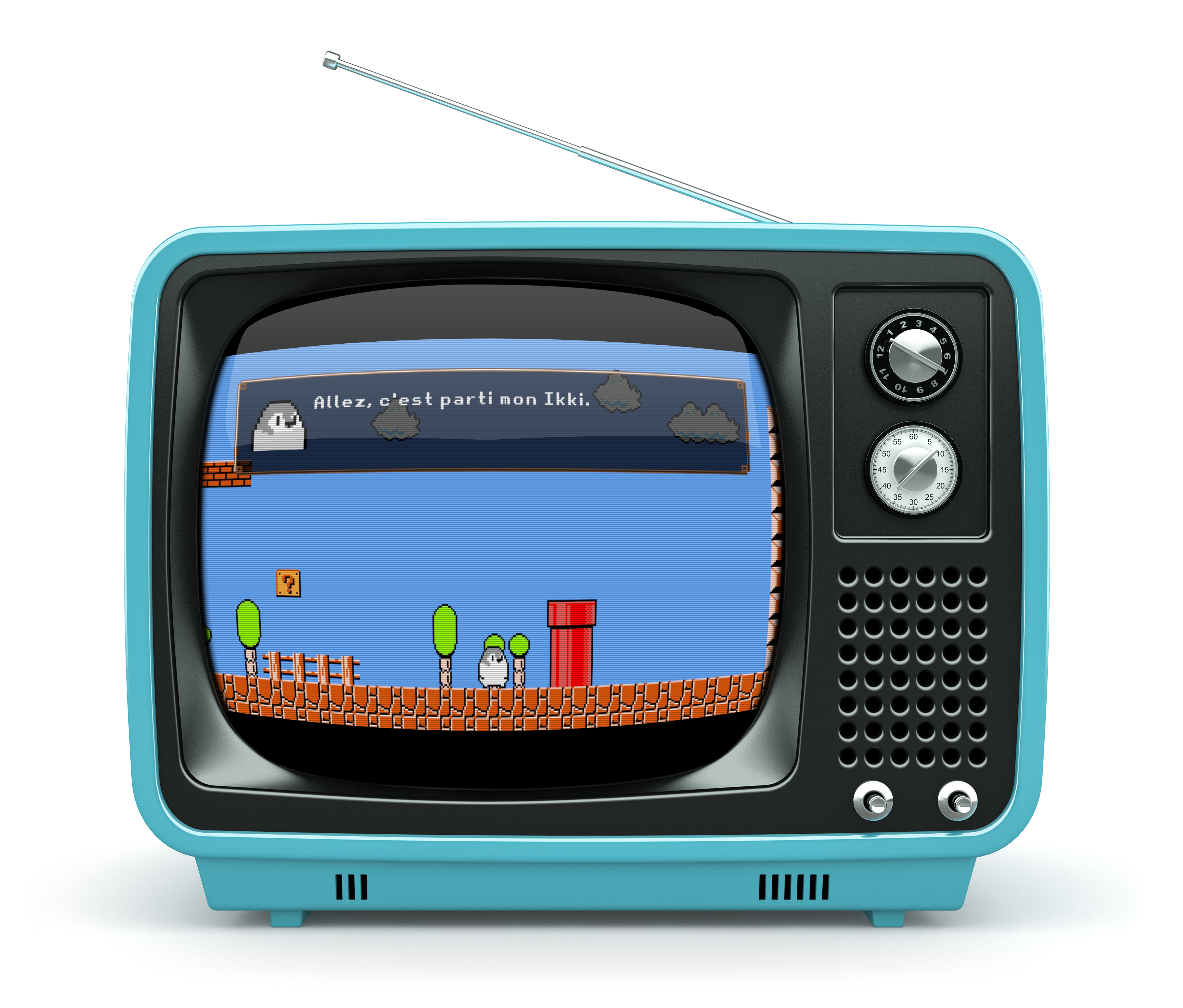 Mockup du projet Super Pengu Bro